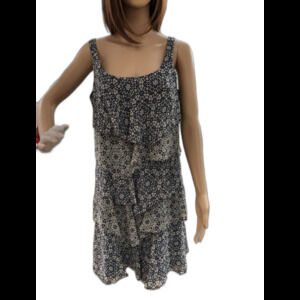 Bethan Sleeveless Ruffle Dress- Size 8